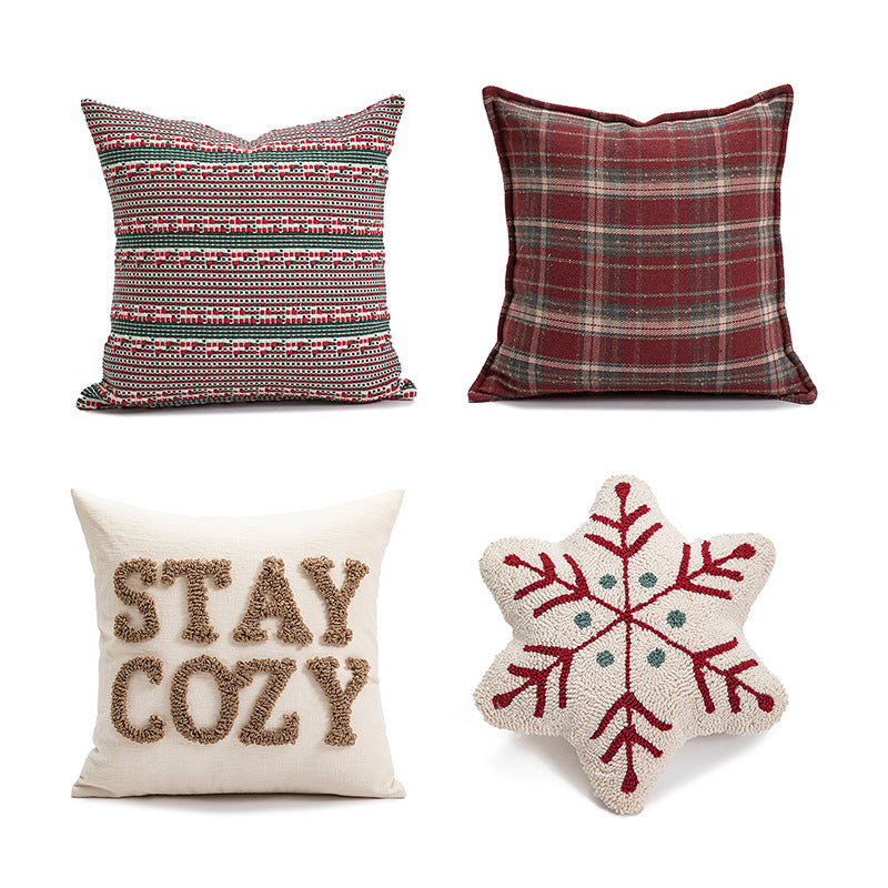 Decorative Cushion Christmas Tree Living Room Sofa Cushion Bed