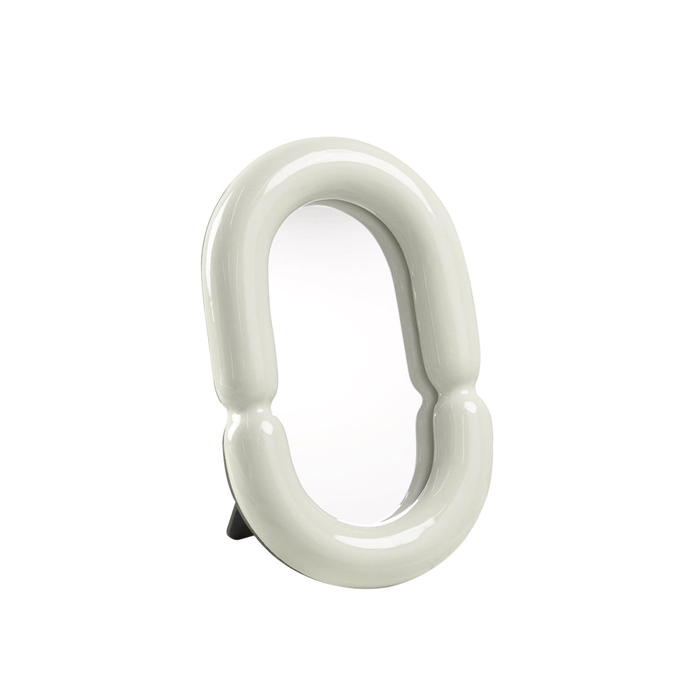 Home Fashion Desktop Decorative Ceramic Mirror