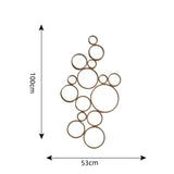 Round Dining-side Mirror Hallway Mirror Decorative Mirror