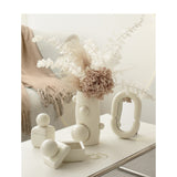 Home Fashion Desktop Decorative Ceramic Mirror