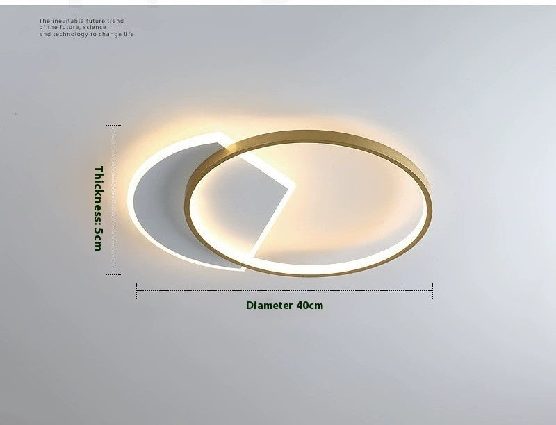 Nordic Minimalist Bedroom Ceiling Lamp Modern Home