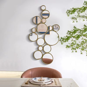 Round Dining-side Mirror Hallway Mirror Decorative Mirror