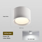 Bright Ceiling Lamp Spotlight Home Balcony Corridor Lamp
