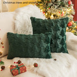 Christmas Party Decorative Back Cushion Cover