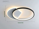 Nordic Minimalist Bedroom Ceiling Lamp Modern Home