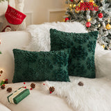 Christmas Party Decorative Back Cushion Cover