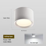 Bright Ceiling Lamp Spotlight Home Balcony Corridor Lamp